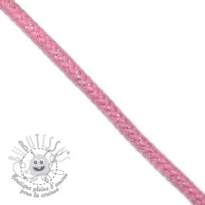 Cordon lurex 10 mm pink