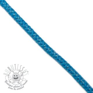 Cordon lurex 10 mm aqua