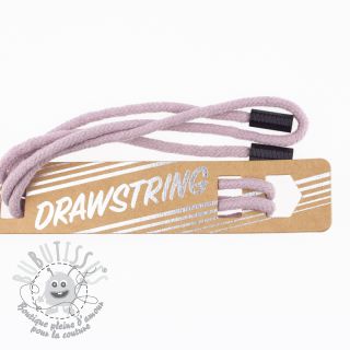 Cordon a capuche avec embouts 115 cm HEAD1 washed pink
