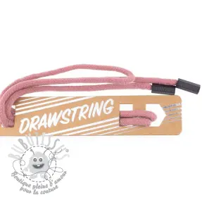 Cordon a capuche avec embouts 115 cm HEAD 1 old pink