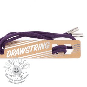 Cordon a capuche avec embouts 115 cm HEAD2 violet