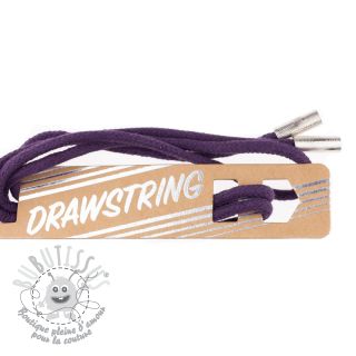 Cordon a capuche avec embouts 115 cm HEAD2 violet