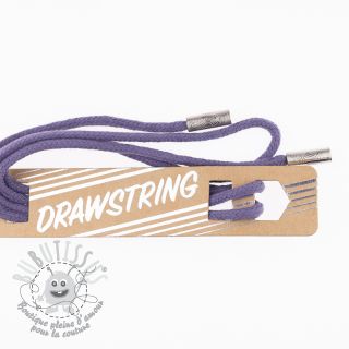 Cordon a capuche avec embouts 115 cm HEAD2 lavender