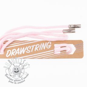Cordon a capuche avec embouts 115 cm HEAD2 light pink