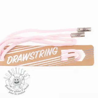 Cordon a capuche avec embouts 115 cm HEAD2 light pink