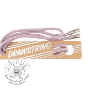 Cordon a capuche avec embouts 115 cm HEAD2 lilac