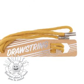 Cordon a capuche avec embouts 115 cm HEAD2  old yellow