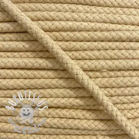 Cordon coton 8 mm light yellow