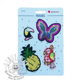 Sticker BIPP Butterfly Pineapple