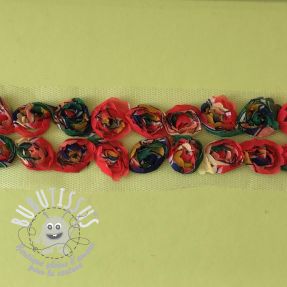 Bande de Tulle avec roses 9