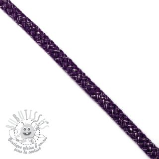 Cordon lurex 10 mm purple