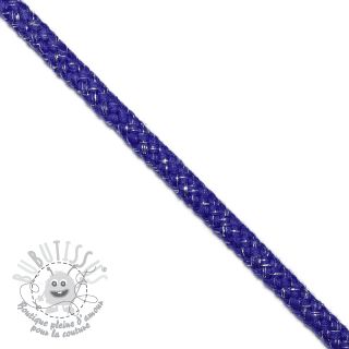 Cordon lurex 10 mm cobalt