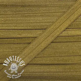 Biais élastique 15 mm golden brown