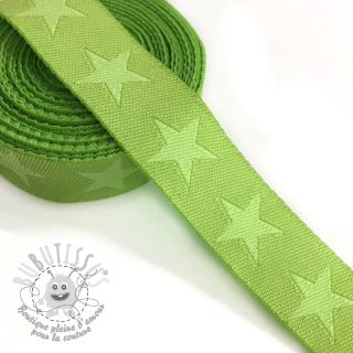 Ruban Stars lime/light lime