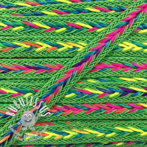 Cordon coton macramé NEON lime
