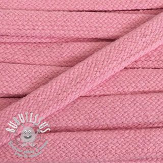 Cordon coton plat 15 mm pink