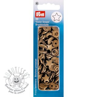 Boutons pressions PRYM Star gold