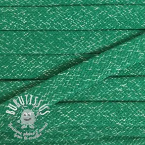 Cordon coton plat 15 mm Melir apple