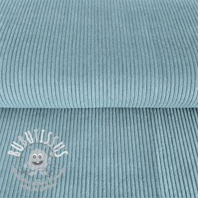 Tissu velours cotelé blue