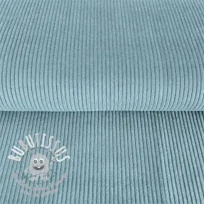 Tissu velours cotelé blue