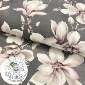 Tissu déco avec finition en Teflon SWEET MAGNOLIA