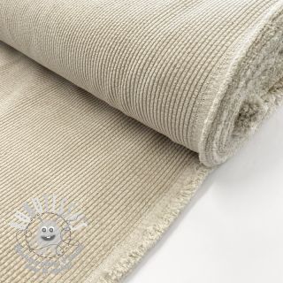 Tissu velours cotelé BUBBLE sand