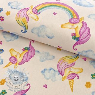 Tissu déco premium Handpaint unicorn