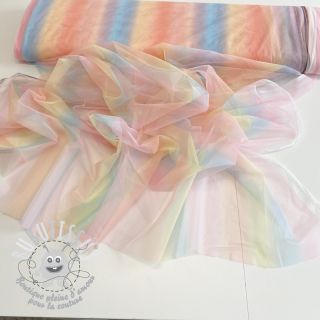 Tulle pour jupe tutu ROYAL Rainbow multicolor