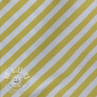 Tissu déco Stripes pastel yellow 2nd class