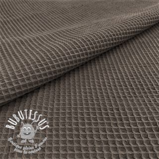 Tissu nid d’abeille anthracite