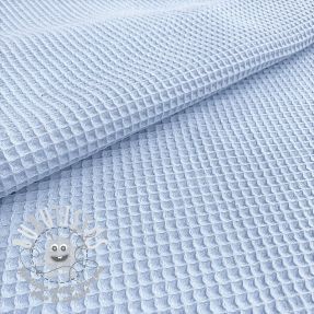 Tissu nid d’abeille light blue