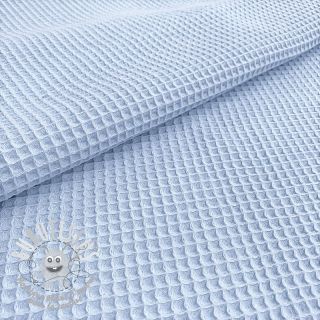 Tissu nid d’abeille light blue