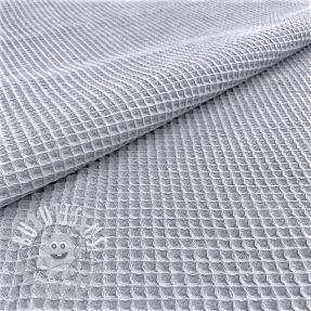 Tissu nid d’abeille grey