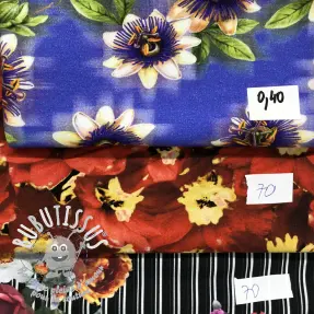 Paquet de tissus jersey digital print 818