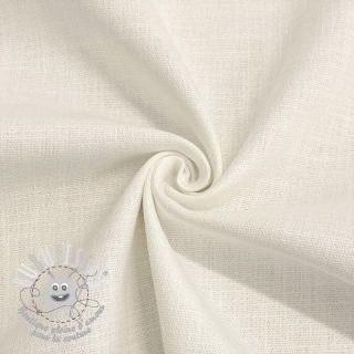 Tissu en lin stretch off white