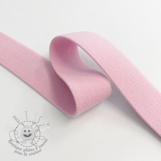 Élastique lisse 2,5 cm pink