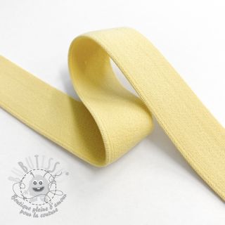 Élastique lisse 2,5 cm yellow