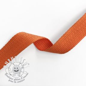 Sangle 2,5 cm orange