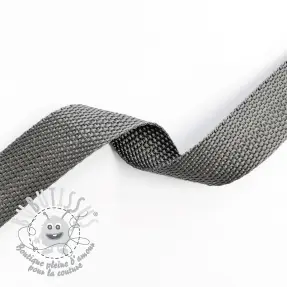 Sangle 2,5 cm middle grey