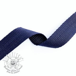 Sangle 2,5 cm dark blue