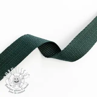 Sangle 2,5 cm bottle green