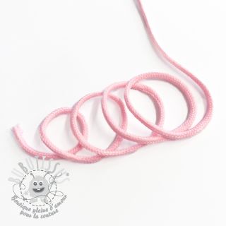 Cordon coton 3 mm pink