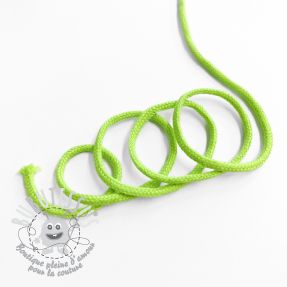 Cordon coton 3 mm light lime