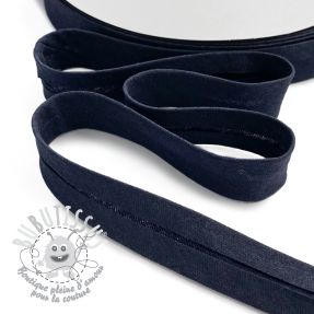 Biais double gaze dark marine