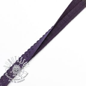 Biais élastique 12 mm LUXURY violet