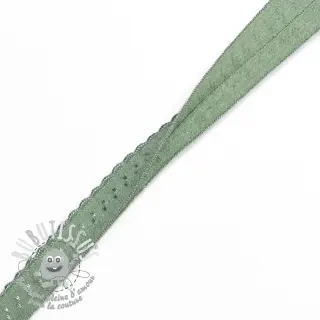 Biais élastique 12 mm LUXURY old green