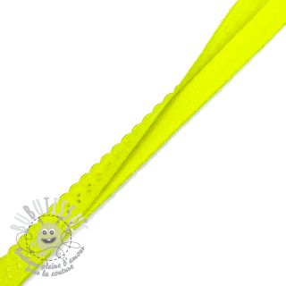 Biais élastique 12 mm LUXURY neon yellow