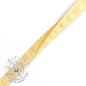 Biais élastique 12 mm LUXURY yellow