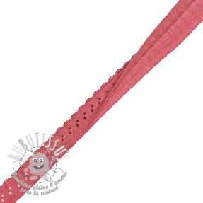 Biais élastique 12 mm LUXURY coral