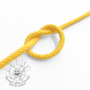 Cordon coton 5 mm lemon